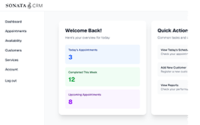Sonata CRM project preview
